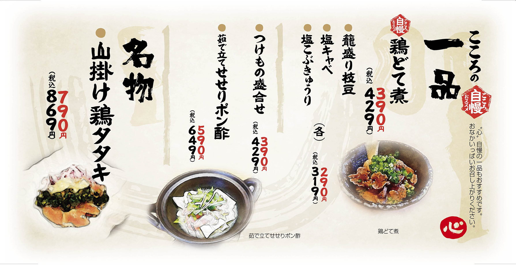 心八剣伝 一品・名物